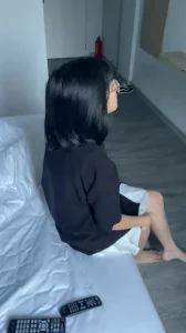 乖巧萌萌眼镜妹 反差感拉满 戴眼镜果然不一样